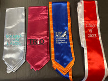 Load image into Gallery viewer, Embroidery Graduation Stole