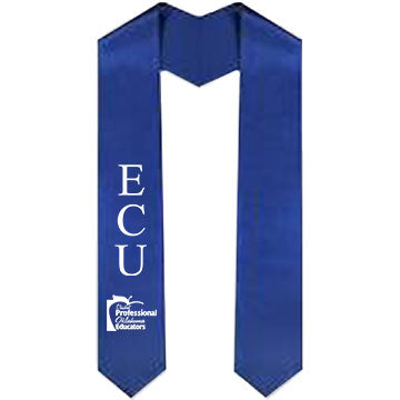 Customized One Side Screeenprint Graduation Stole – The Honors Program LLC