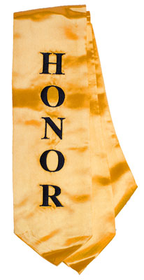 Embroidered Honor Stole